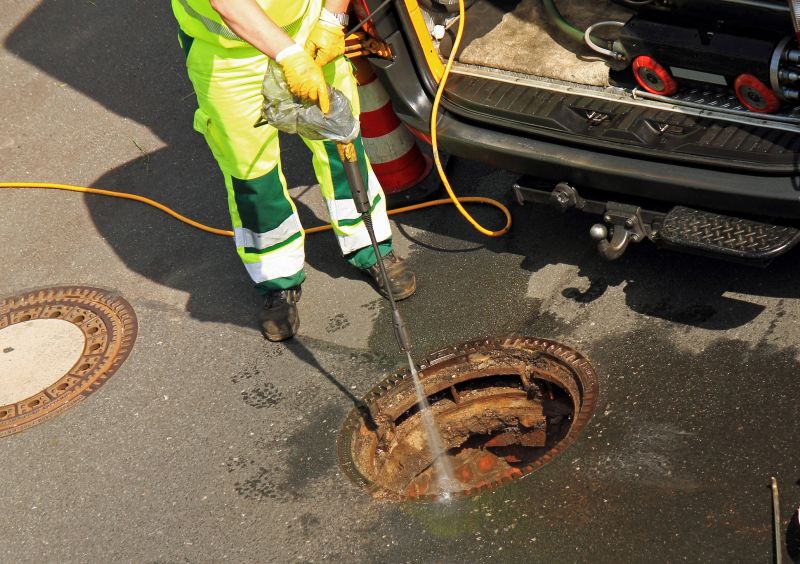 Clogged Sewer Repair detail