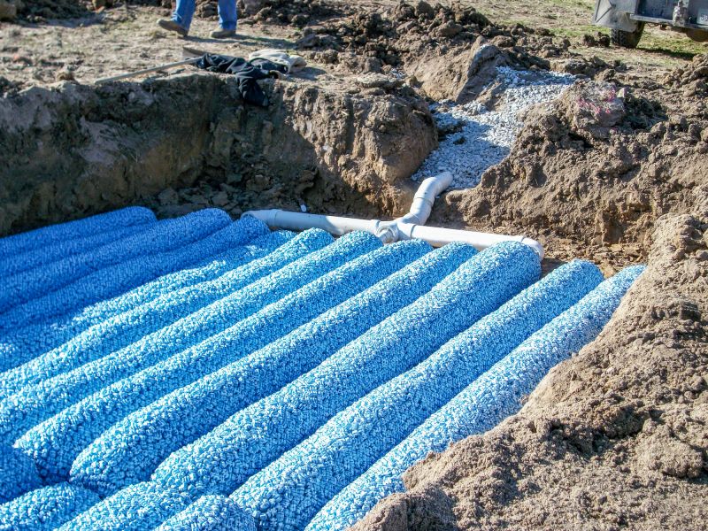 Drain Field Construction